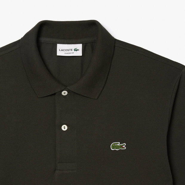 Classic Fit Long Sleeved L.12.12 Polo Shirt