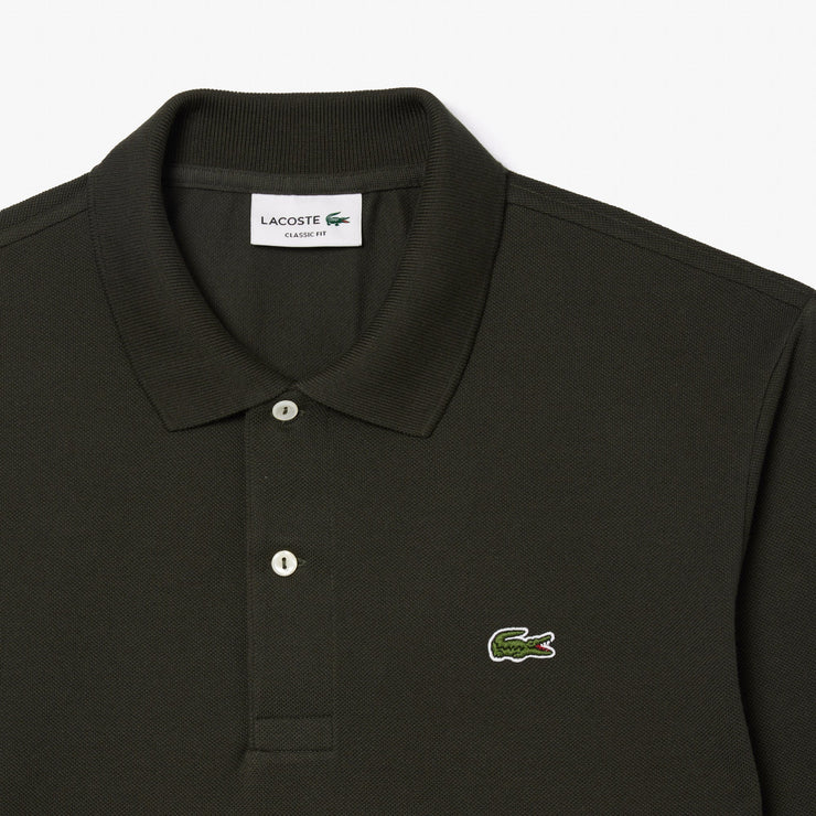 Classic Fit Long Sleeved L.12.12 Polo Shirt