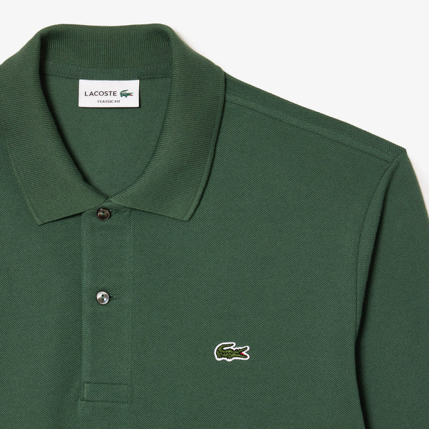 Classic Fit Long Sleeved L.12.12 Polo Shirt