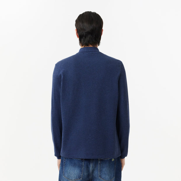 Classic Fit Long Sleeved L.12.12 Polo Shirt