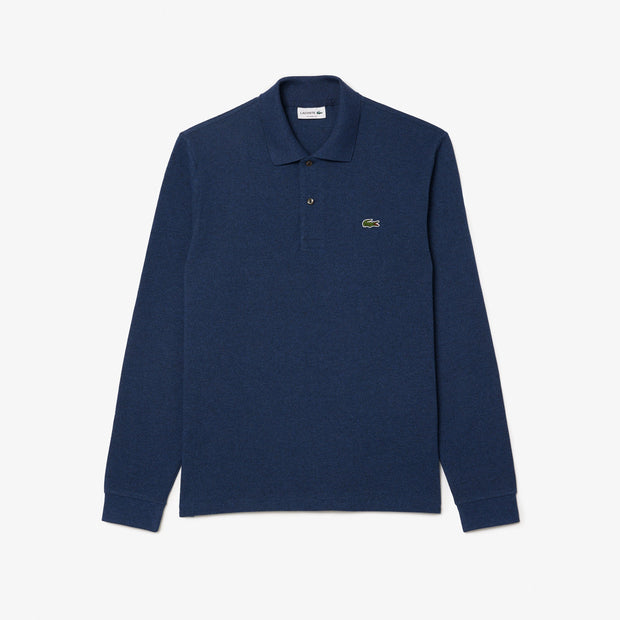 Classic Fit Long Sleeved L.12.12 Polo Shirt
