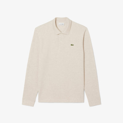 Classic Fit Long Sleeved L.12.12 Polo Shirt