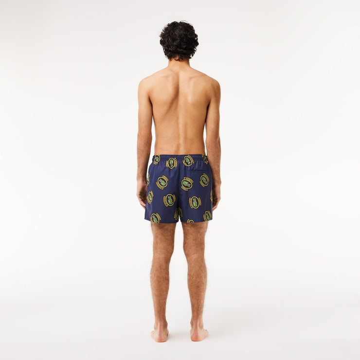 Short Printed Swim Trunks