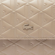 Maheki Embossed Leather Shoulder Bag