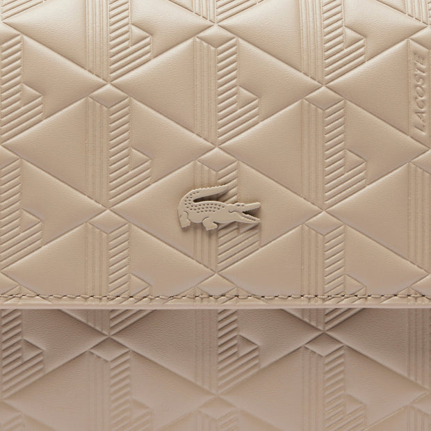 Maheki Embossed Leather Shoulder Bag
