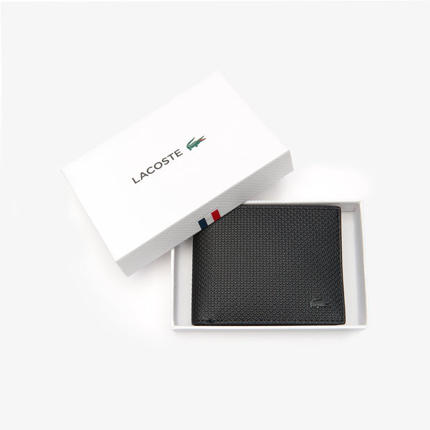 Small Piqué Leather Chantaco Billfold