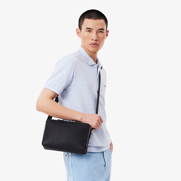 Chantaco Piqué Leather Reporter Bag