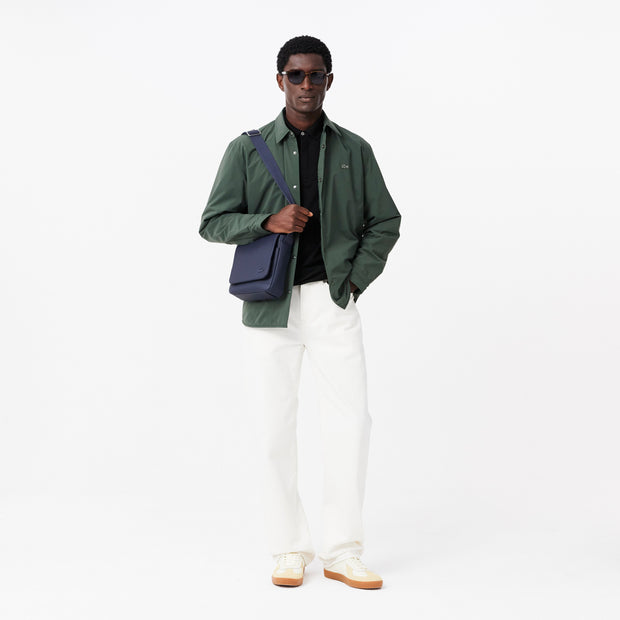 Men's Classic Flap Close Shoulder Bag