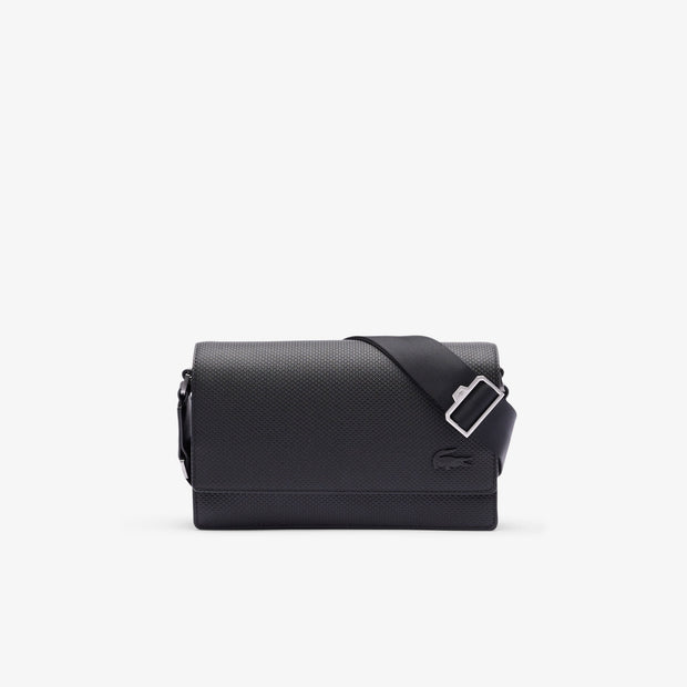 Chantaco Leather Flap Close Reporter Bag