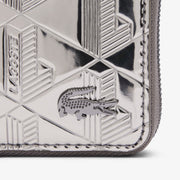 The Blend Silver Zipped Billfold