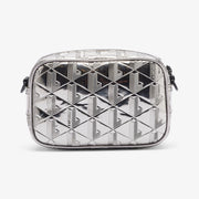 Small The Blend Silver Reporter Bag