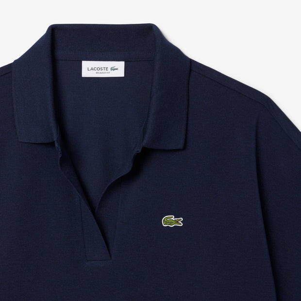 Relaxed Fit Fluid Piqué Polo Shirt