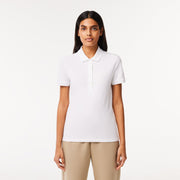 L.12.D Slim Fit Stretch Mini Piqué Polo Shirt