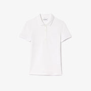 L.12.D Slim Fit Stretch Mini Piqué Polo Shirt