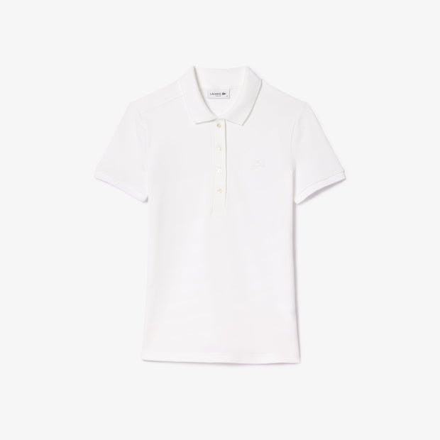 L.12.D Slim Fit Stretch Mini Piqué Polo Shirt