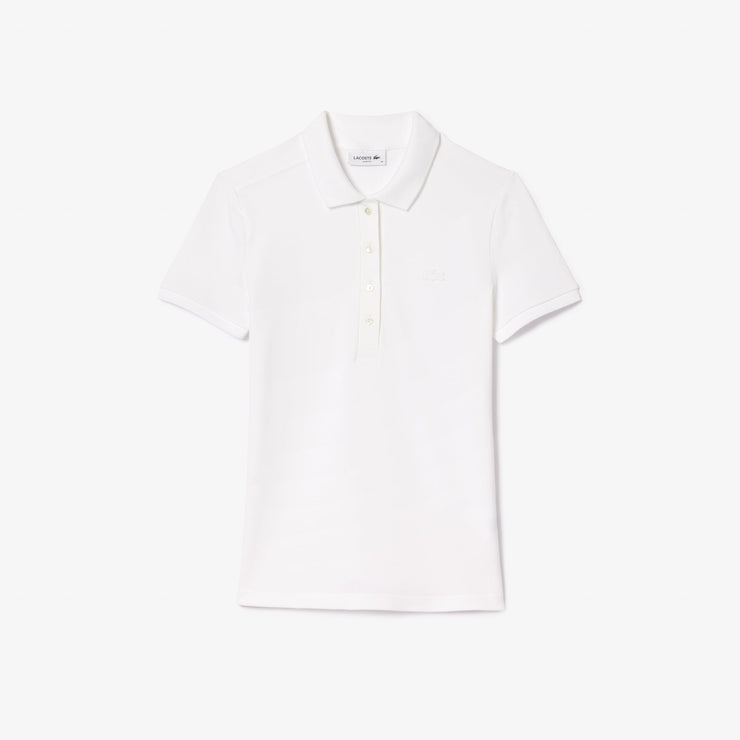 L.12.D Slim Fit Stretch Mini Piqué Polo Shirt