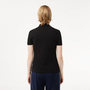 L.12.D Slim Fit Stretch Mini Piqué Polo Shirt