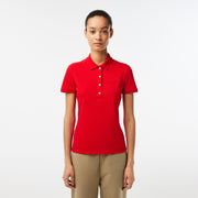 L.12.D Slim Fit Stretch Mini Piqué Polo Shirt