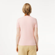 L.12.D Slim Fit Stretch Mini Piqué Polo Shirt