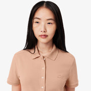 L.12.D Slim Fit Stretch Mini Piqué Polo Shirt