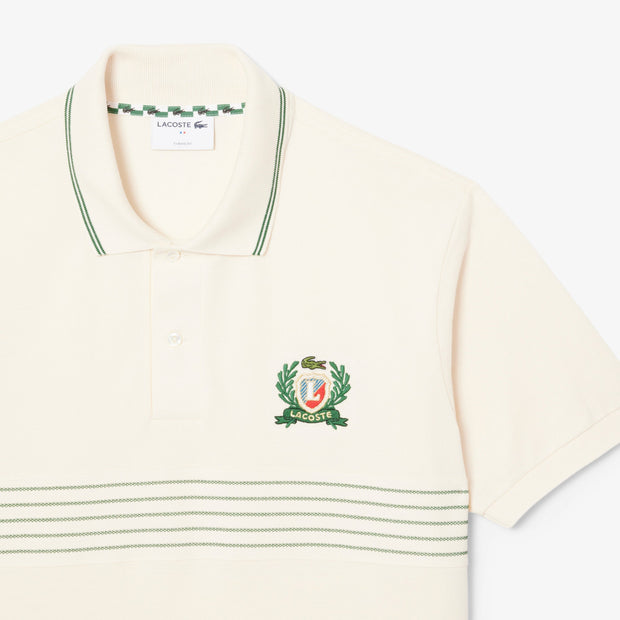 Classic Fit L.12.12 Embroidered Shield Polo Shirt