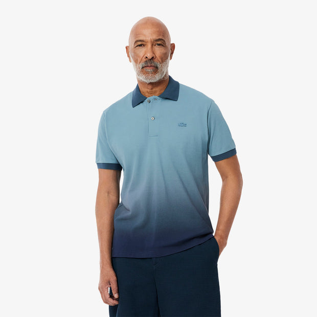 Classic Fit Ombré Print L.12.12 Polo Shirt