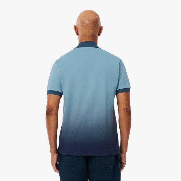 Classic Fit Ombré Print L.12.12 Polo Shirt