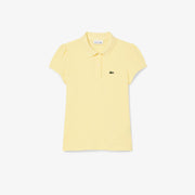 Scalloped Collar Mini Piqué Polo Shirt