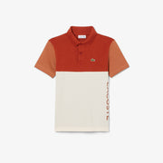 Colour-Block Petit Piqué Polo Shirt