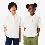 Contrast Accent Petit Piqué Polo Shirt