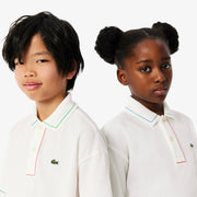 Contrast Accent Petit Piqué Polo Shirt