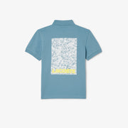 Printed Petit Piqué Polo Shirt