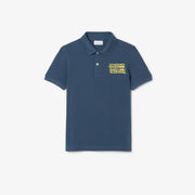 Print Petit Piqué Polo Shirt