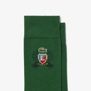 Jacquard Shield Accent Socks