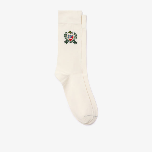 Jacquard Shield Accent Socks