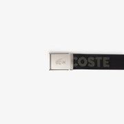 Jacquard Belt With Lacoste Branding