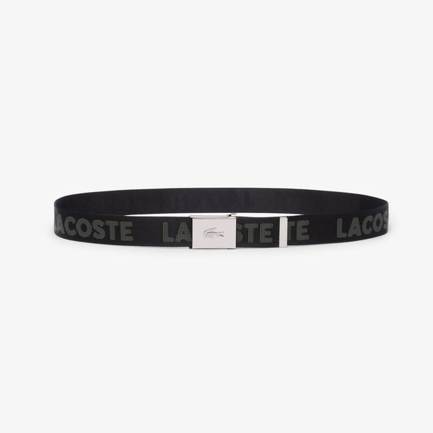 Jacquard Belt With Lacoste Branding