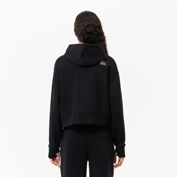 Short Cut Cotton Hoodie