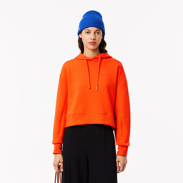 Short Cut Cotton Hoodie
