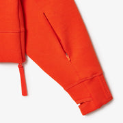 Short Cut Cotton Hoodie