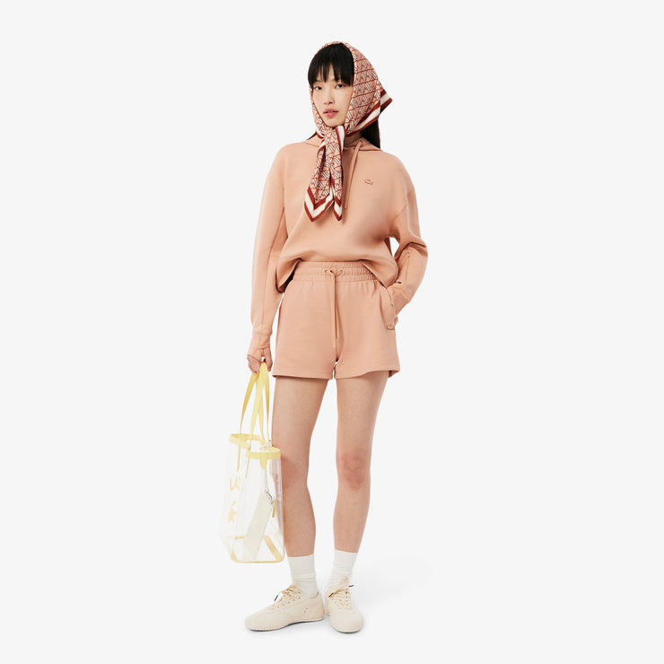 Short Cut Cotton Hoodie