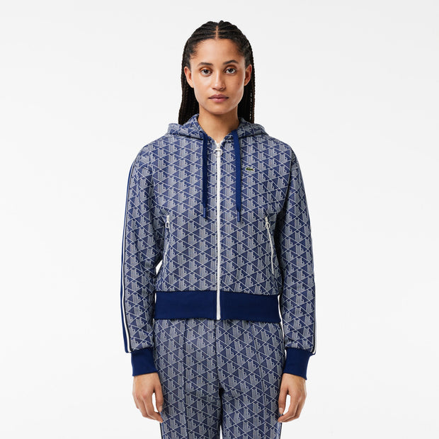 Jacquard Monogram Hoodie