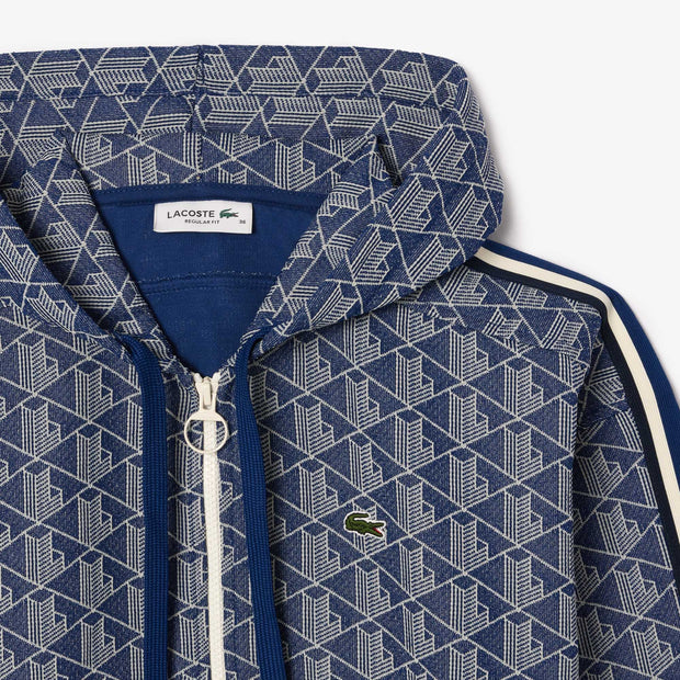Jacquard Monogram Hoodie