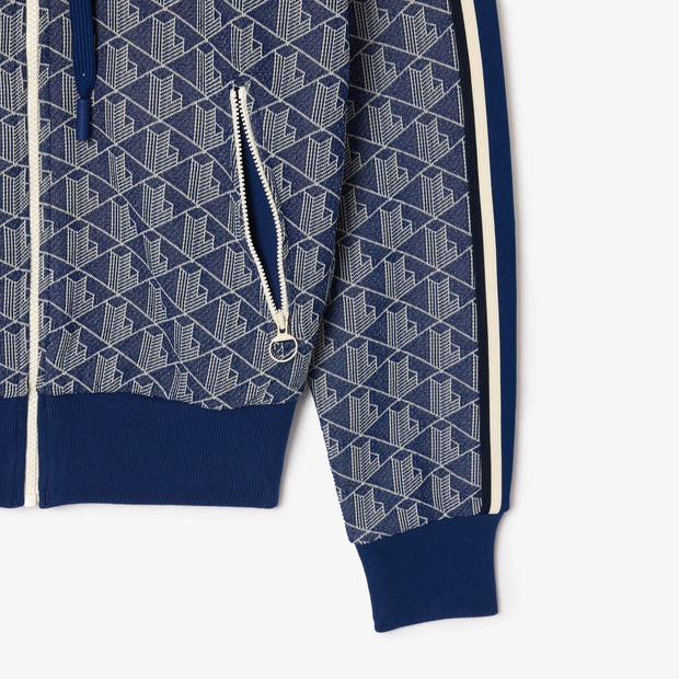 Jacquard Monogram Hoodie