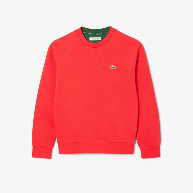 Crew Neck Piqué Sweatshirt