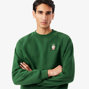 French Made Embroidered Shield Sweatshirt