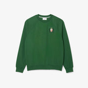 French Made Embroidered Shield Sweatshirt