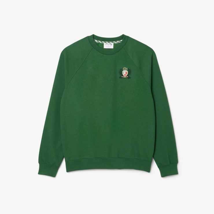 French Made Embroidered Shield Sweatshirt