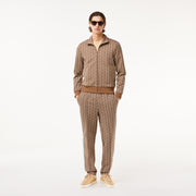 Paris Zip-Up Jacquard Track Jacket