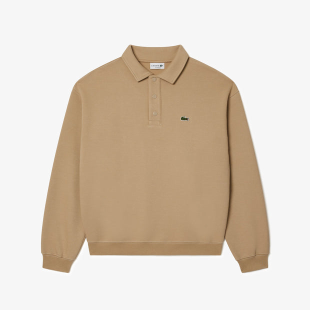 Loose Fit Piqué Sweatshirt